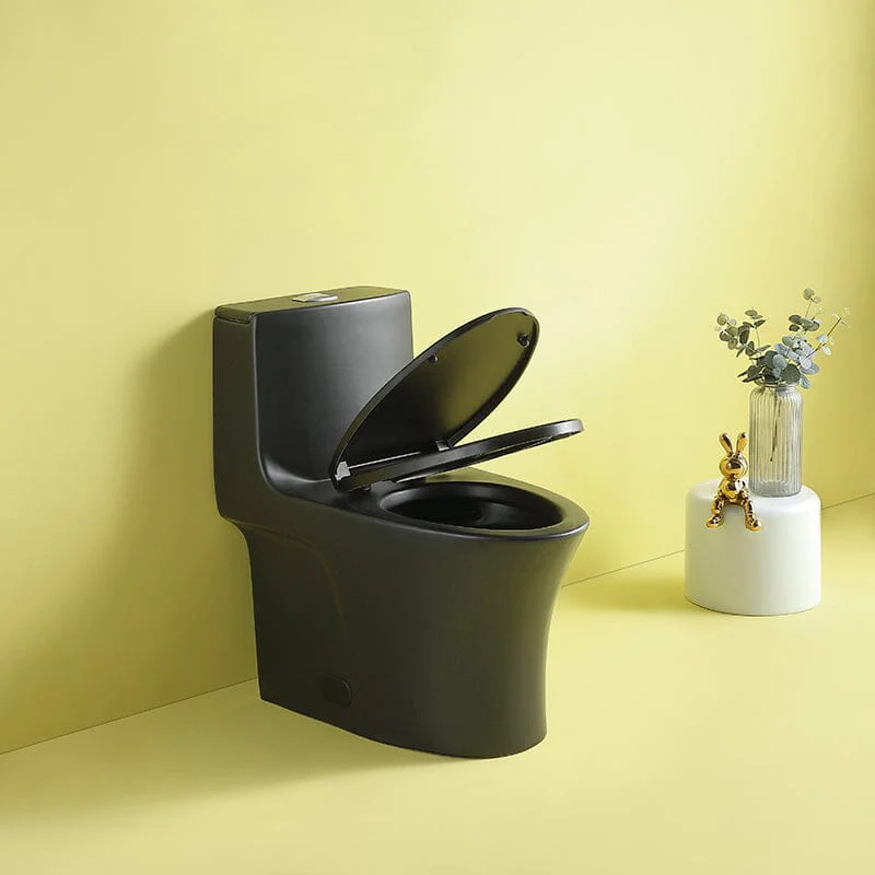 1.1/1.6 GPF Dual Flush One-Piece Elongated Toilet with Soft-Close Seat - Image 4