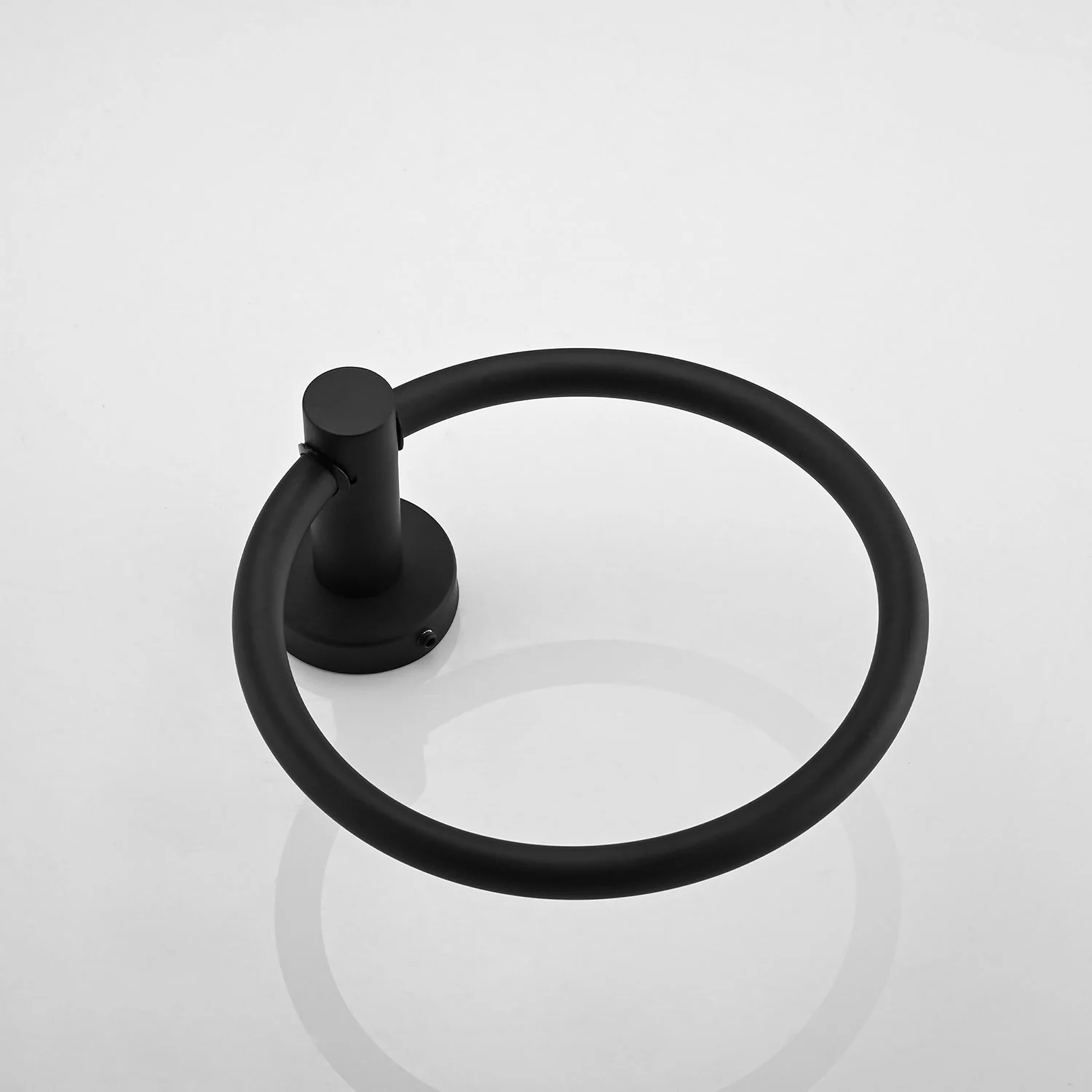 14-Piece Wall-Mounted Matte Black Bathroom Hardware Set - Image 7