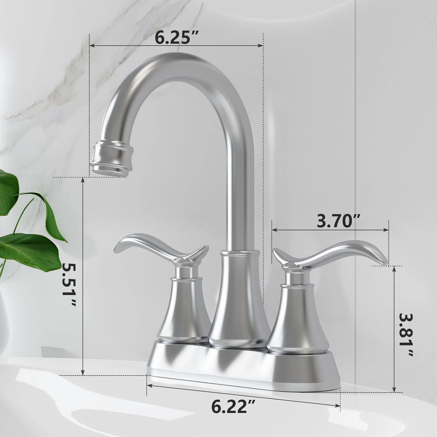 Giving Tree 2-Handle 4-Inch Bathroom Vanity Sink Faucet with Pop-up Drain - Image 26