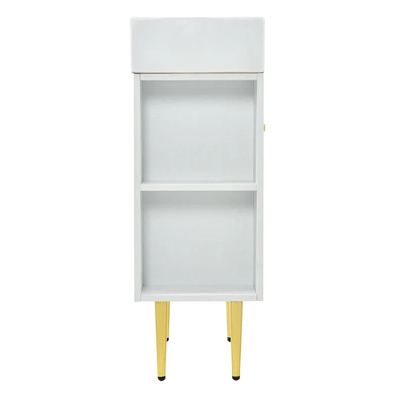 21.6'' Freestanding Bathroom Vanity with Ceramic Sink and Left Side Storage - Image 12