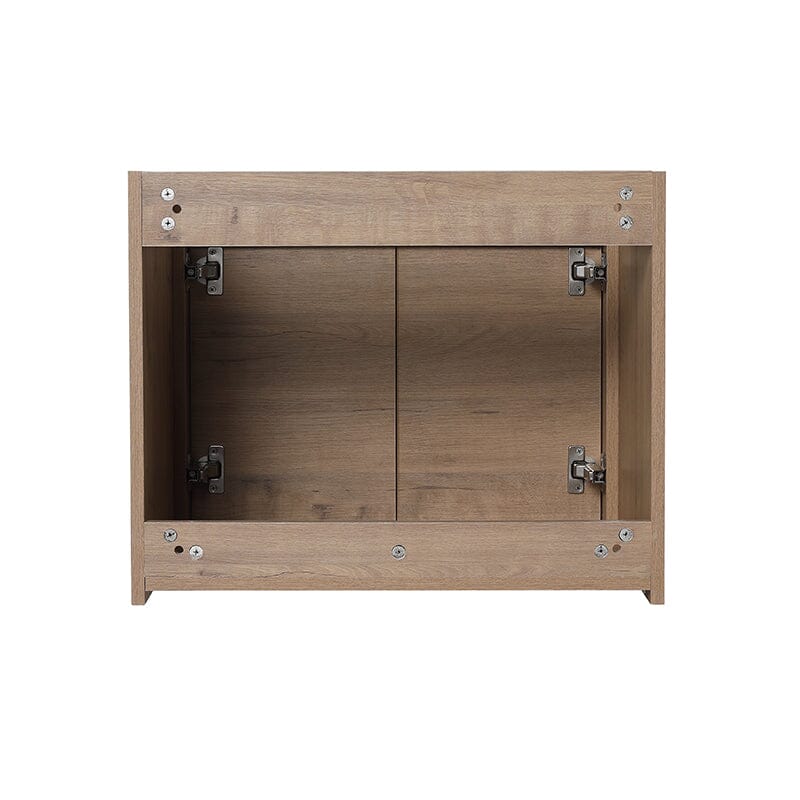 24 Inch Small Bathroom Vanity Cabinet With Sink Float Mounting Design - Image 13