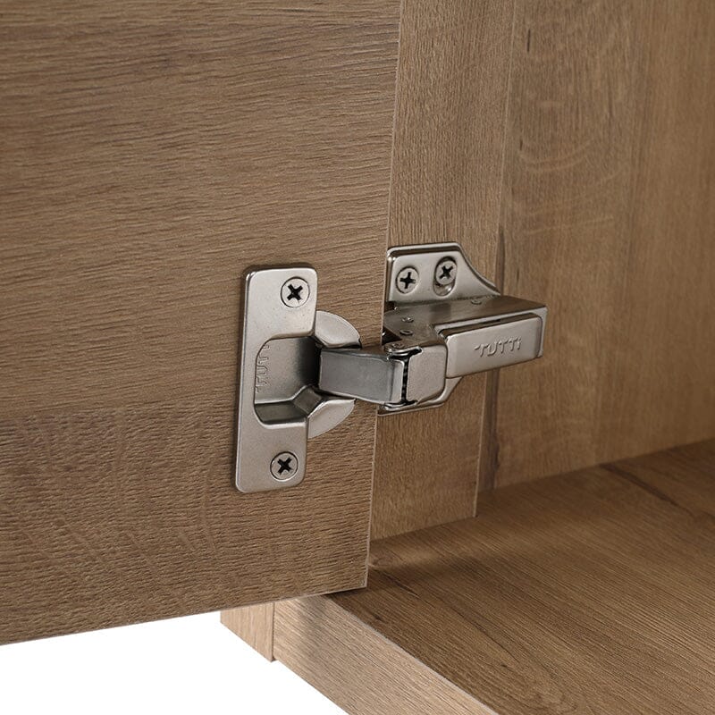 24 Inch Small Bathroom Vanity Cabinet With Sink Float Mounting Design - Image 16