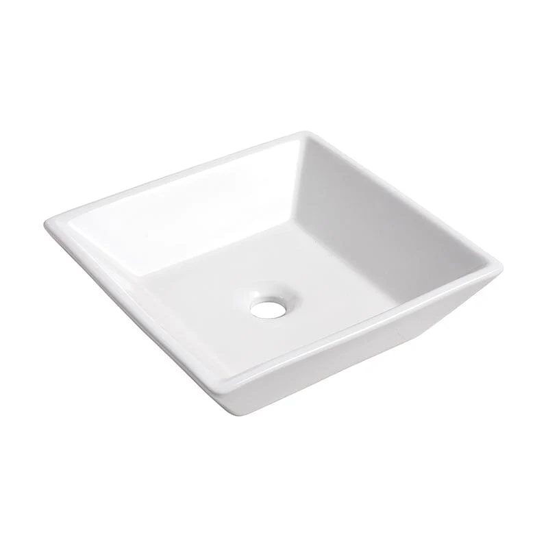 24'' Modern Design Floating Bathroom Vanity Sintered Stone Top Square Ceramic Sink Set - Image 11