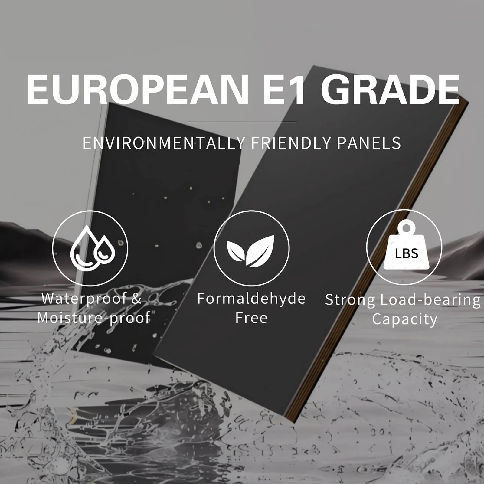 30" Blue Bathroom Vanity with Engineered Stone Countertop - Image 6