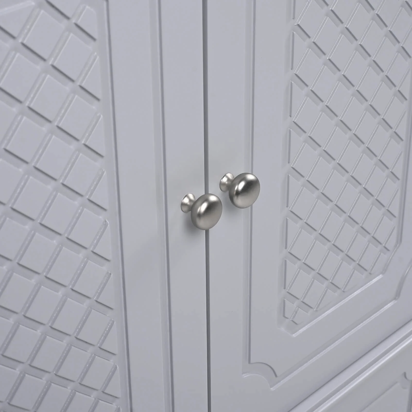 30" Gray Vintage Freestanding Bathroom Vanity - Image 7