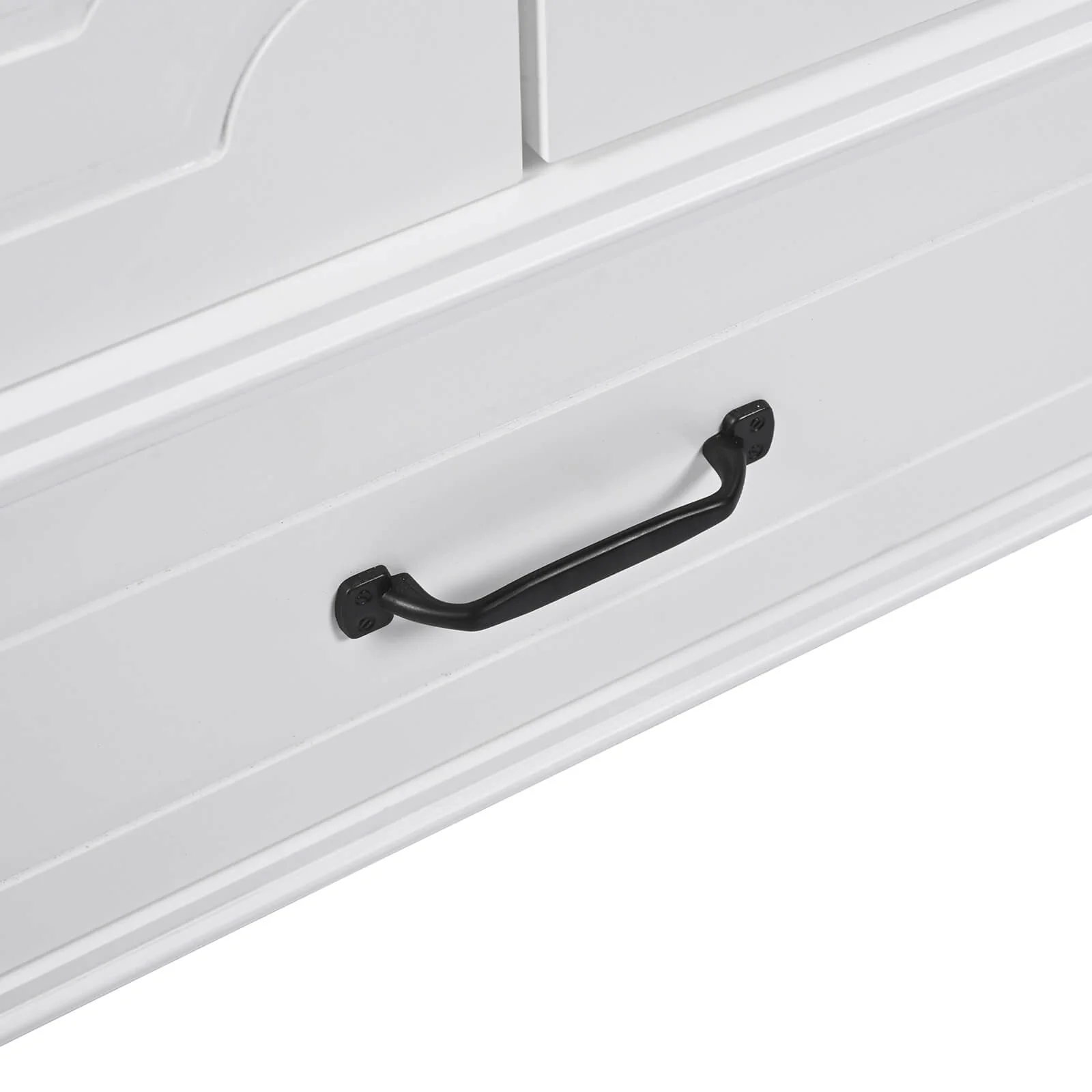 30" White Vintage Freestanding Bathroom Vanity - Image 7