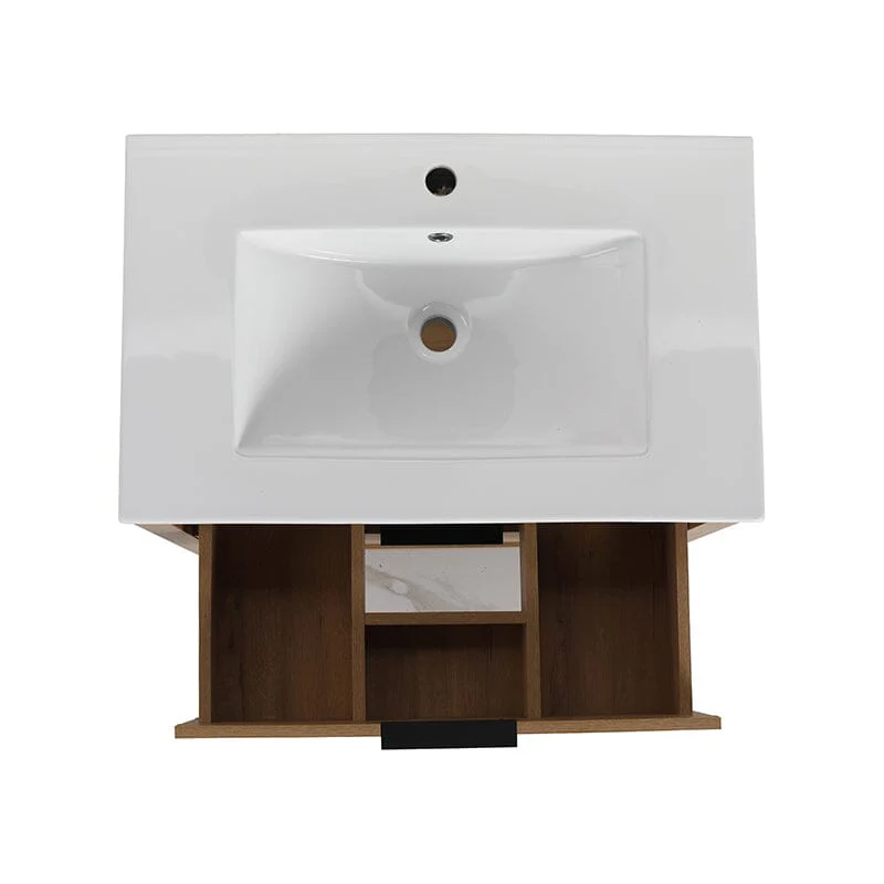 30-inch Freestanding Plywood Bathroom Vanity With Tops and 2 Drawers - Image 10