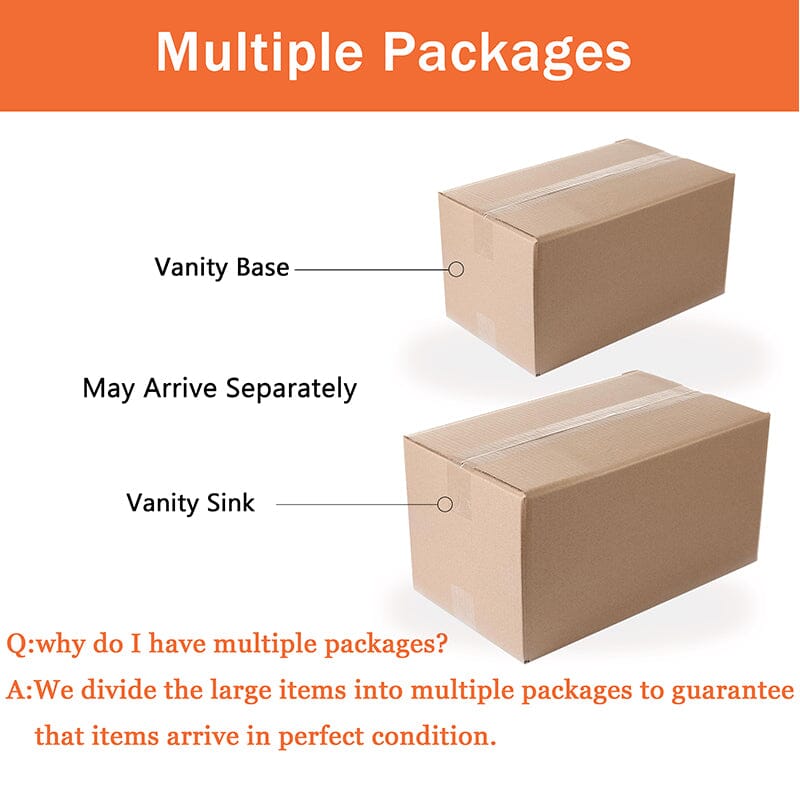 30-inch Freestanding Plywood Bathroom Vanity With Tops and 2 Drawers - Image 17