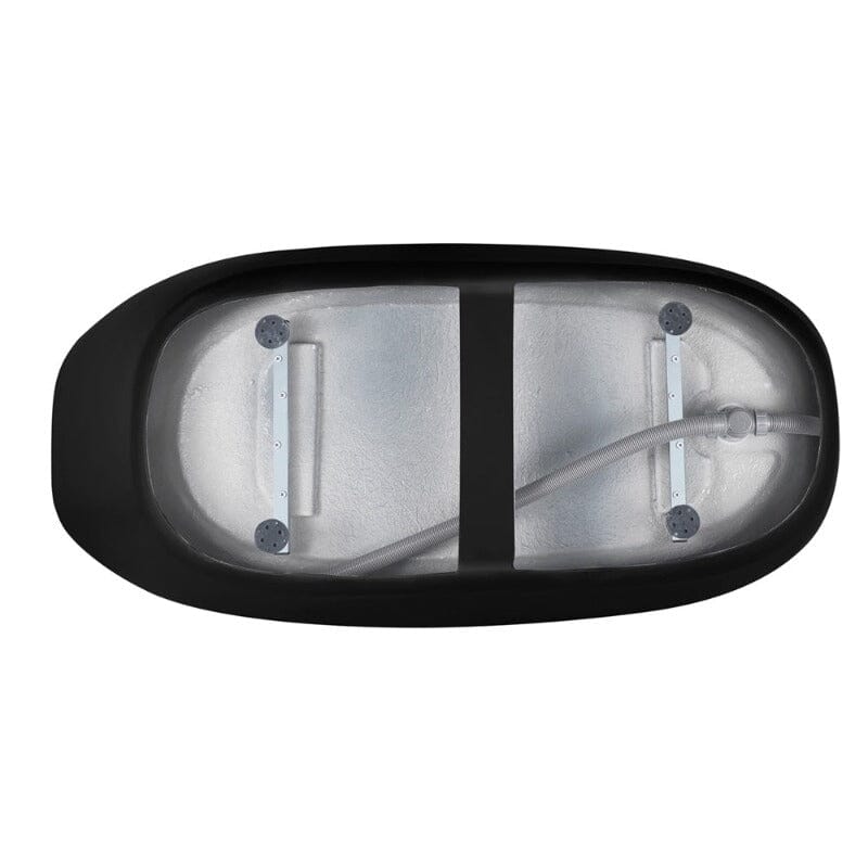 Mokleba 59" Acrylic Egg Shape Free Standing Tub for Bathroom - Image 31