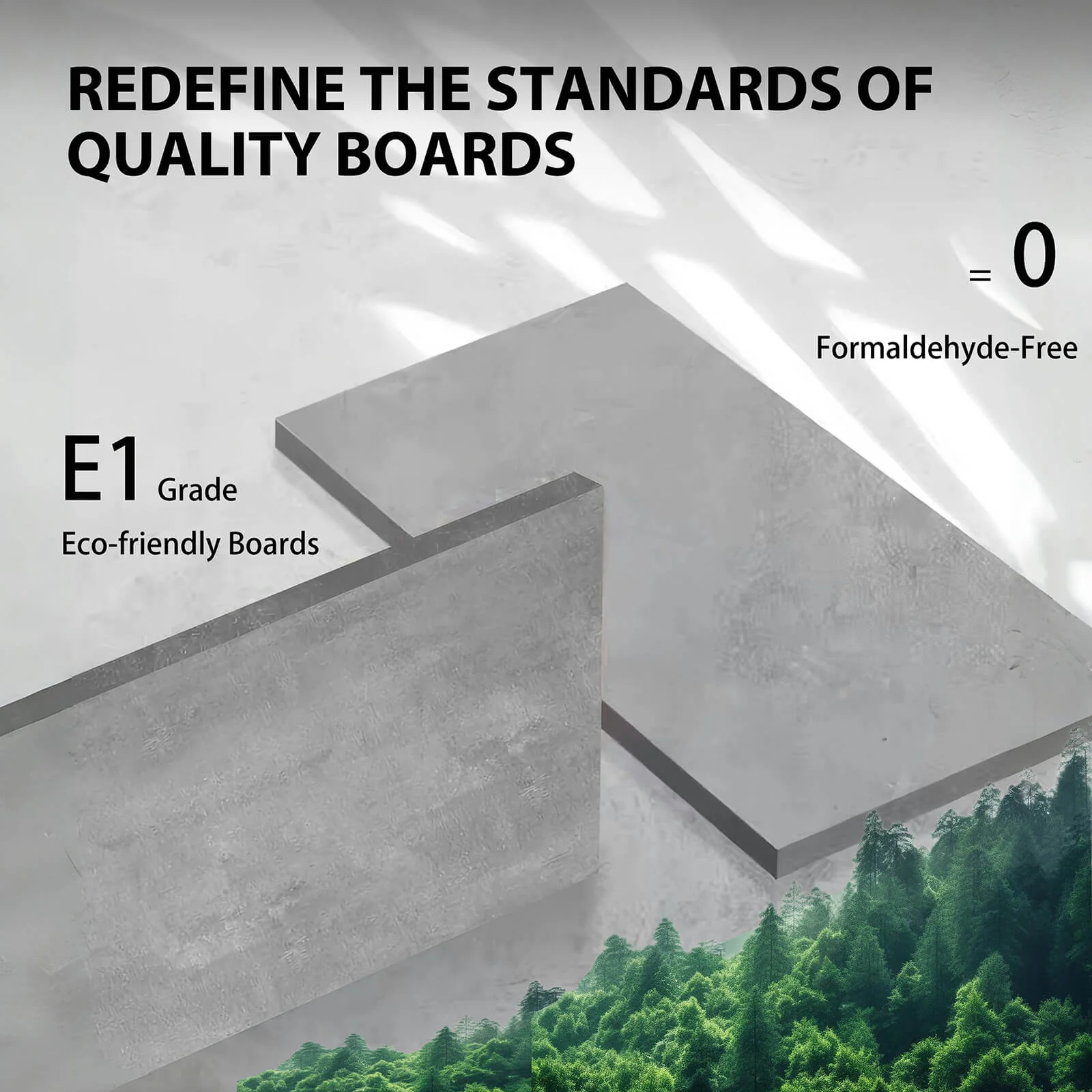 60" Ash Gray Wall-Mounted Bathroom Vanity with Black Quartz Sand Top Basin - Image 7