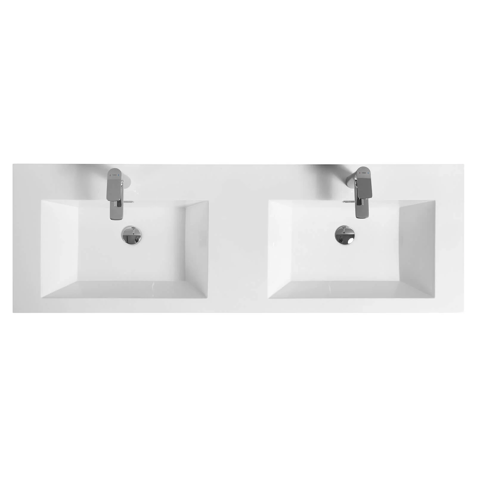 60" Double Sink Bathroom Vanity with Soft-Close Drawers - Image 10