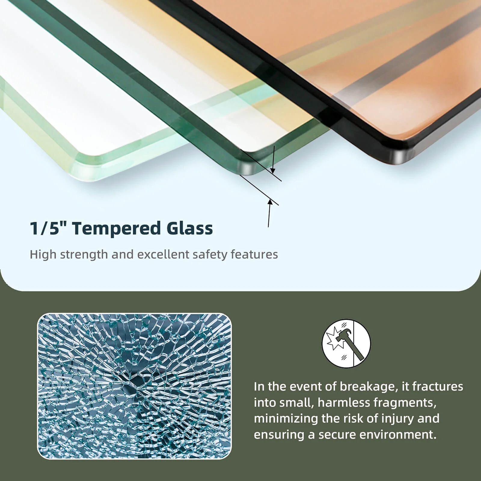 58.5"-60" x 72" Framed Sliding Shower Door with Stainless Steel Handle - Image 5