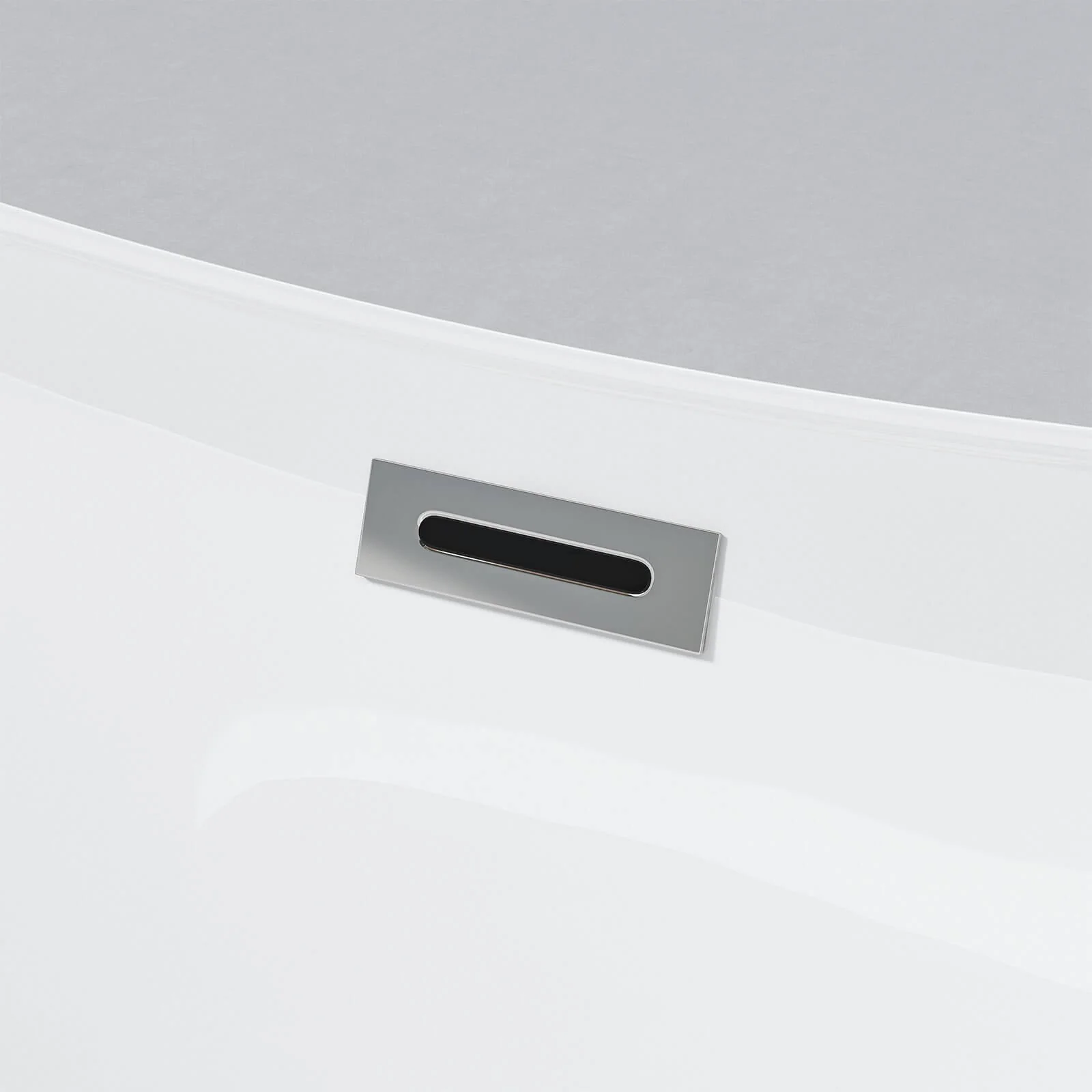 67" Diamond Texture Design Acrylic Bathtub - Image 6