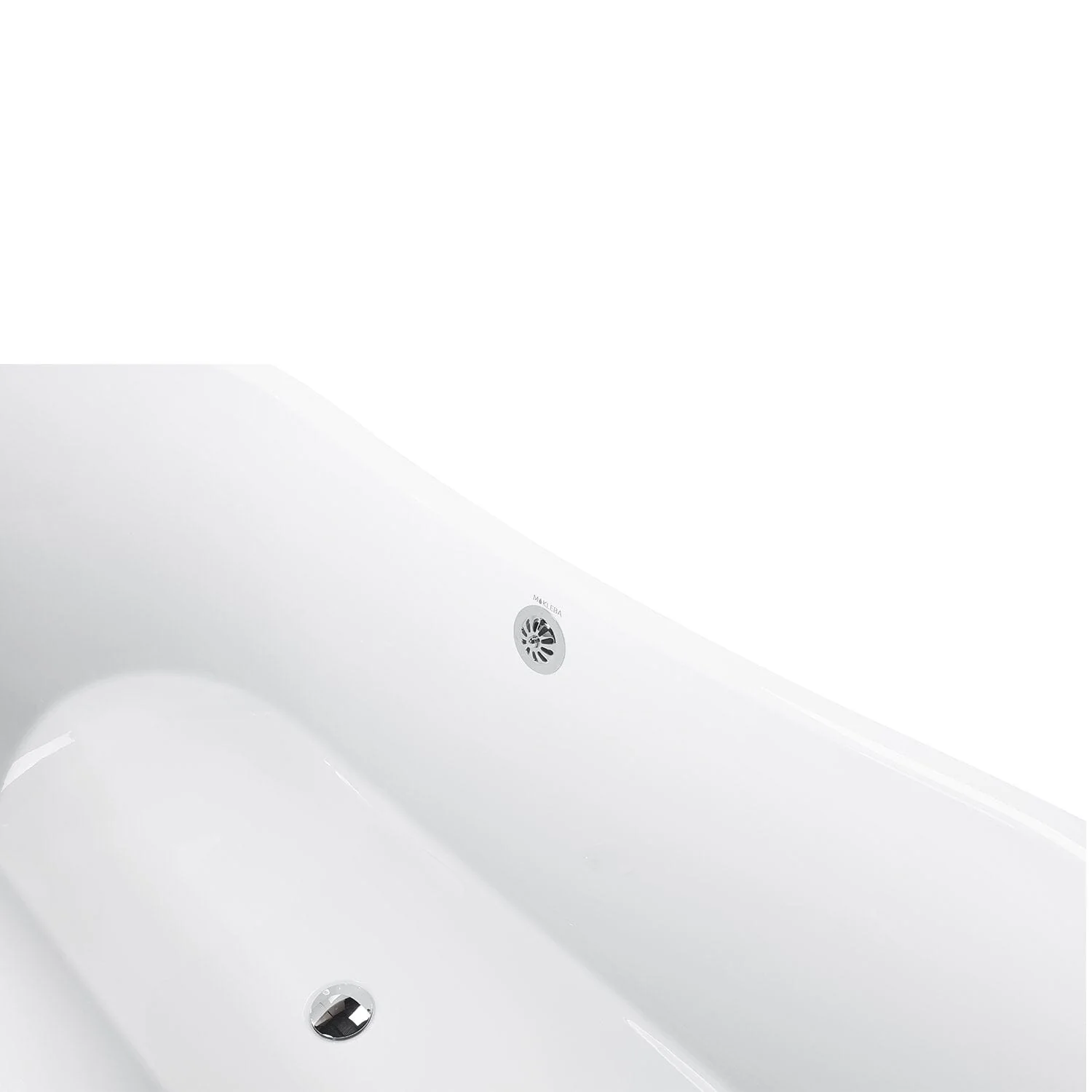 Mokleba 67" Rolled Rim Claw Foot Double Slipper Tub - Acrylic Material, Freestanding Design, Immersive Soaking Experience - Image 13