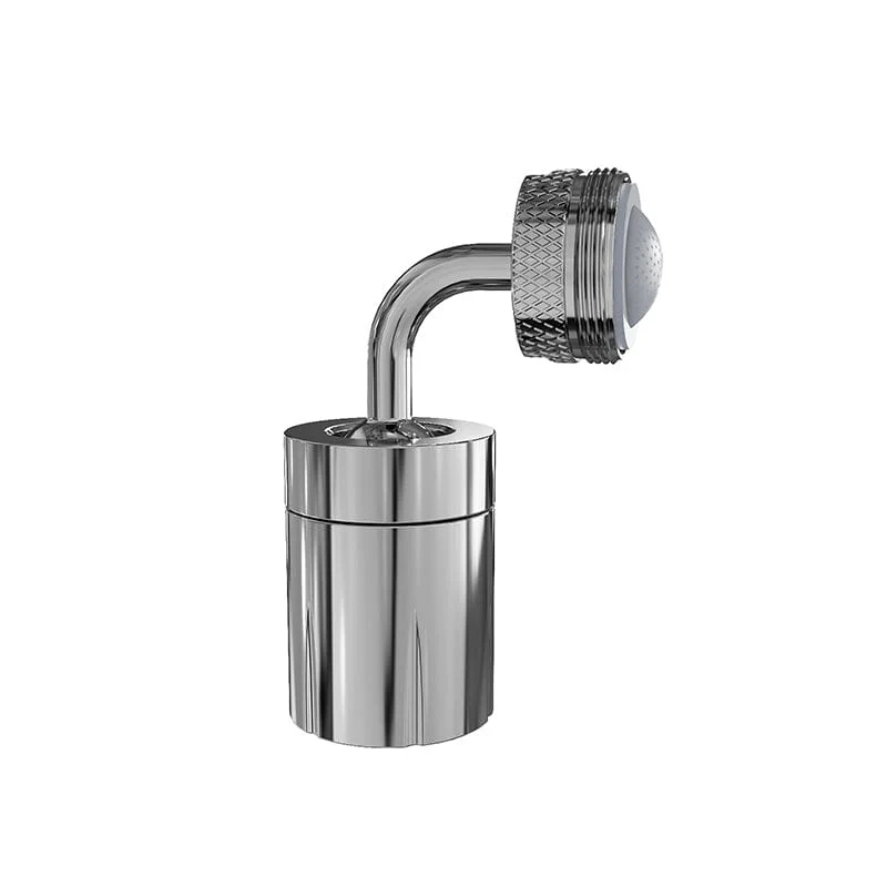 360° Rotating Faucet Extender Dual Function Splash Proof Bathroom Sink Faucet Aerator - Image 9