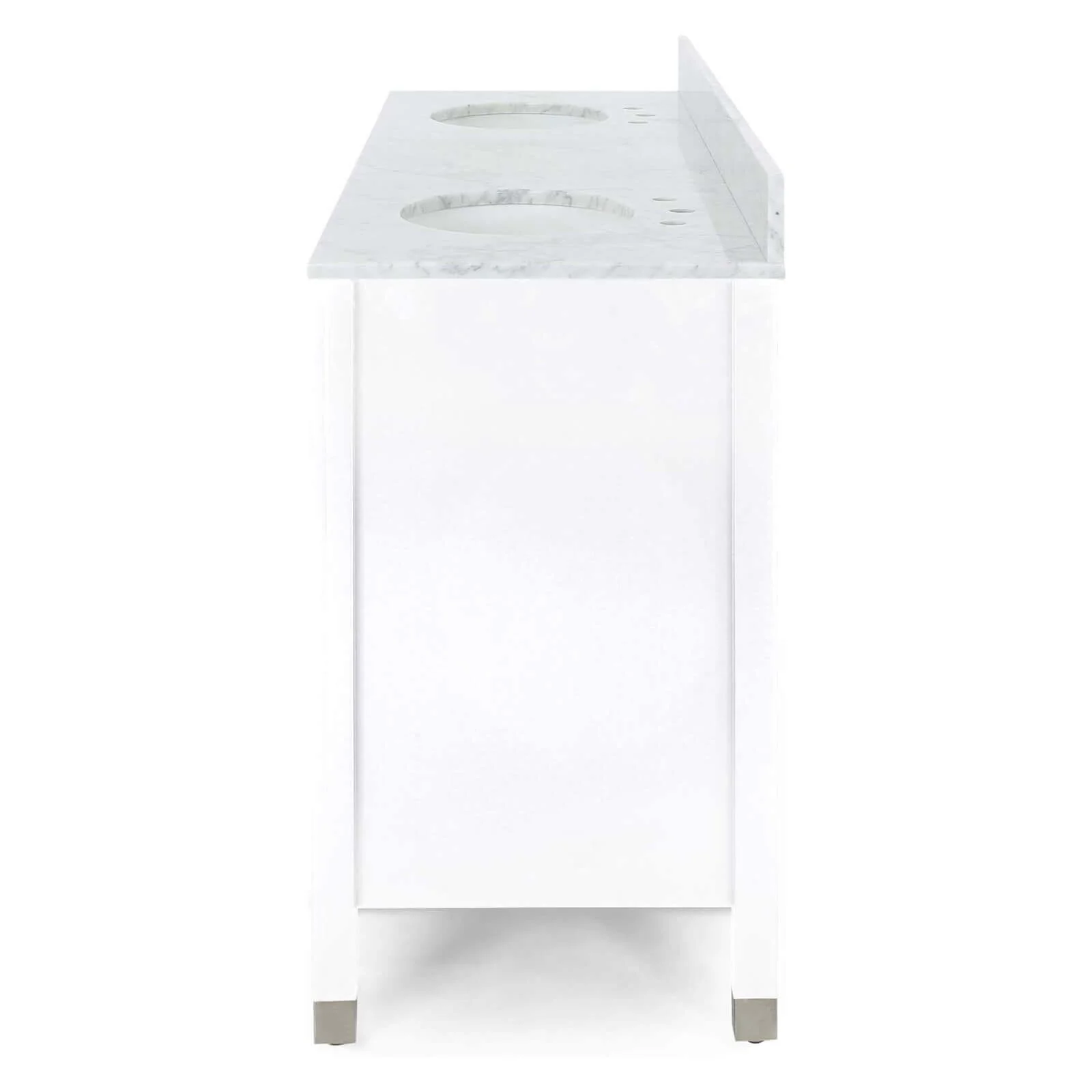 73'' Extra-Large Double Sink Vanity with Marble Top - Image 5