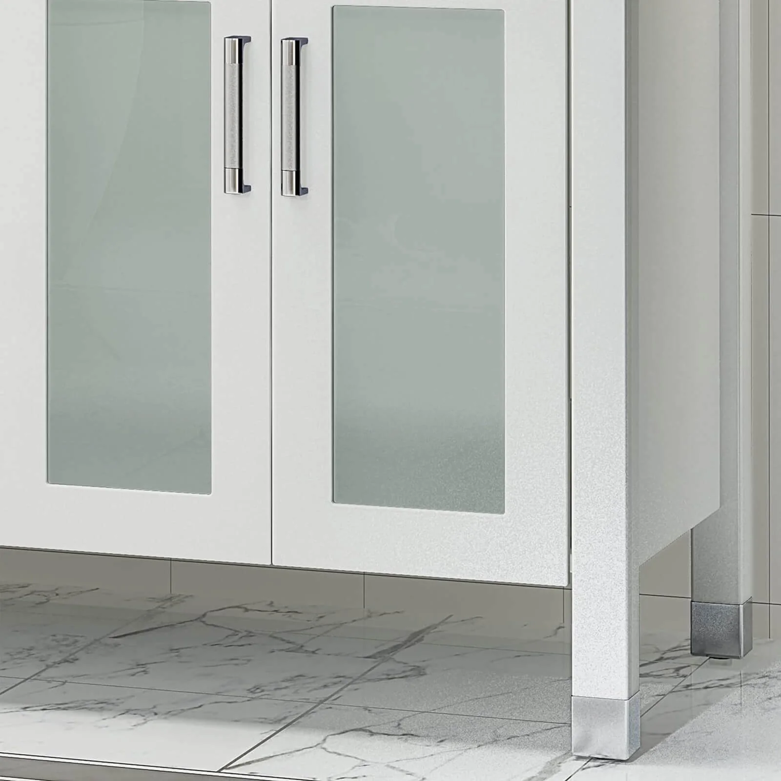 73'' Extra-Large Double Sink Vanity with Marble Top - Image 6