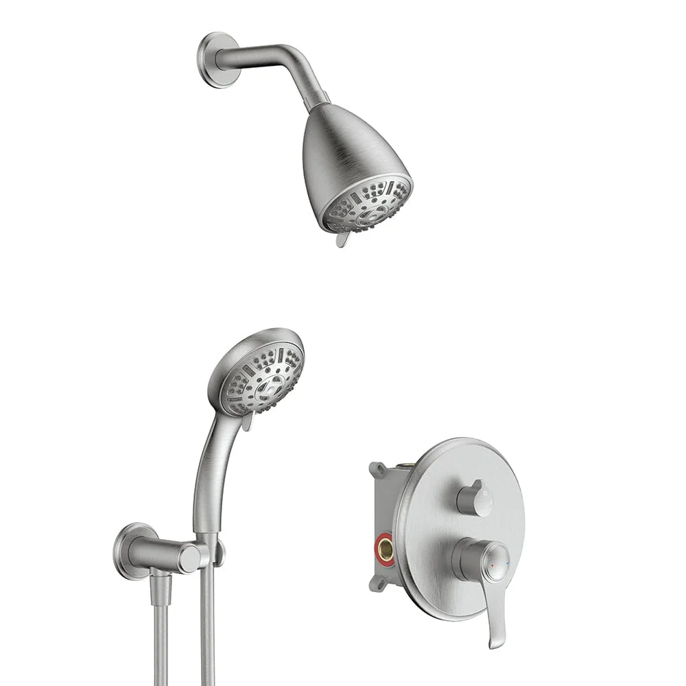8 Spray Filtered Shower Head and Hand Shower for Small Bathroom - Image 21