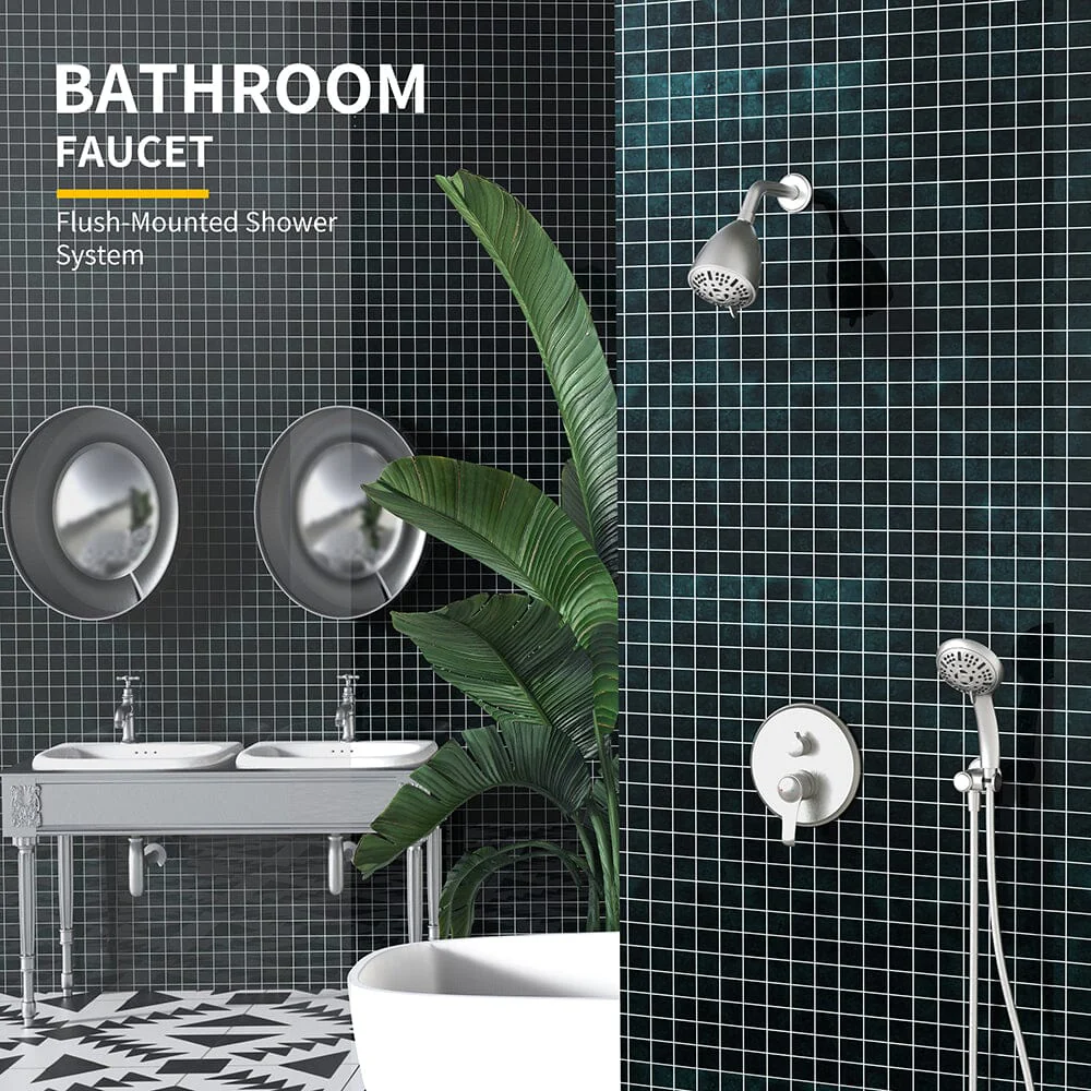 8 Spray Filtered Shower Head and Hand Shower for Small Bathroom - Image 23