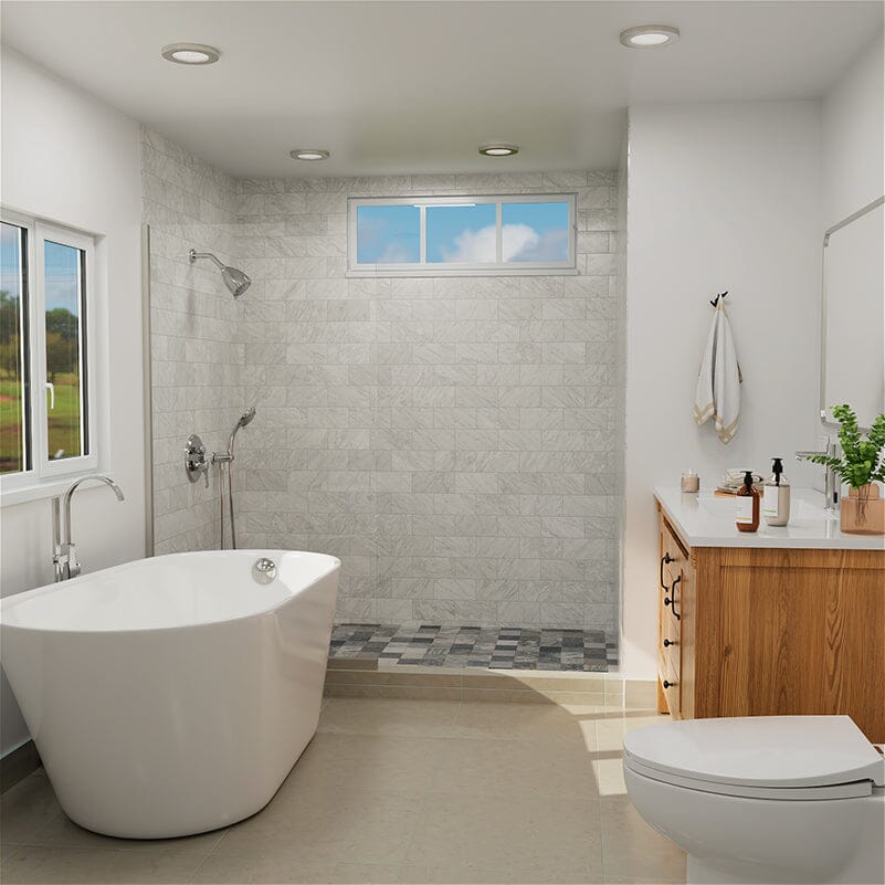 8 Spray Filtered Shower Head and Hand Shower for Small Bathroom - Image 36