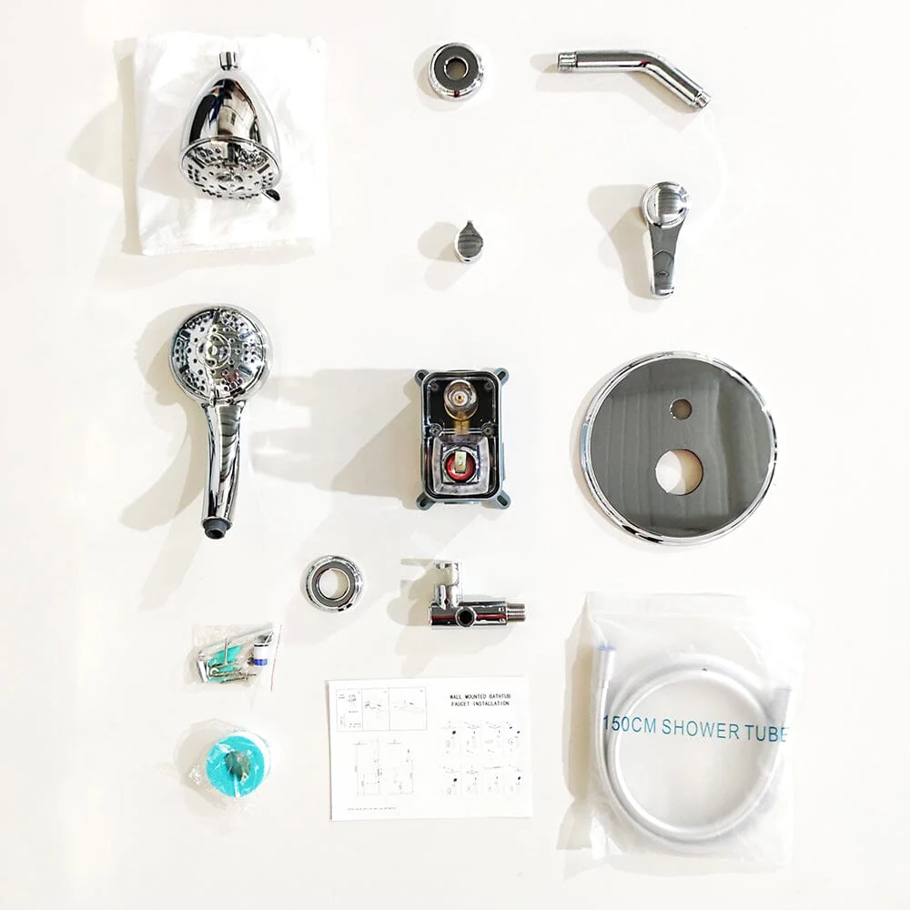 8 Spray Filtered Shower Head and Hand Shower for Small Bathroom - Image 47