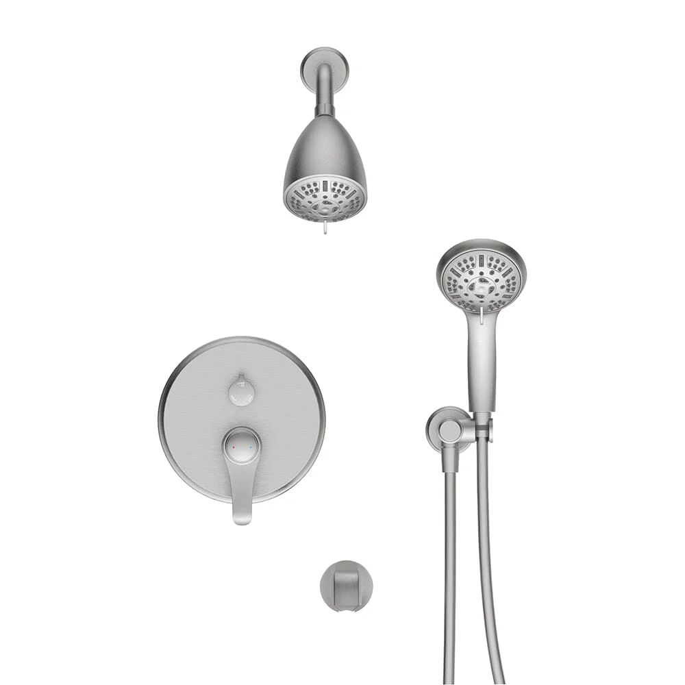 8 Spray Filtered Shower Head and Hand Shower & Tub Spout Combo Set - Image 17