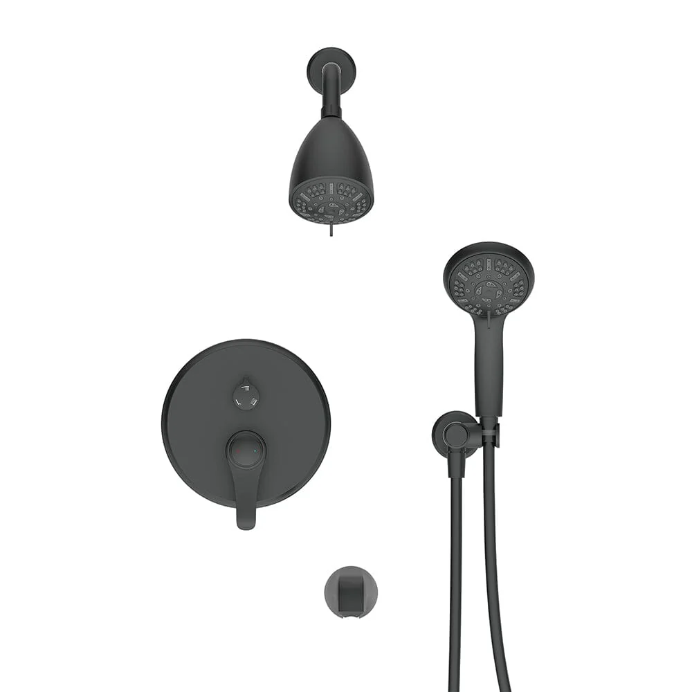 8 Spray Filtered Shower Head and Hand Shower & Tub Spout Combo Set - Image 5