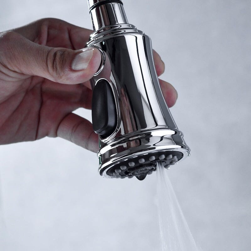 Giving Tree Bridge Kitchen Faucet with Pull-Down Sprayhead in Spot - Image 32