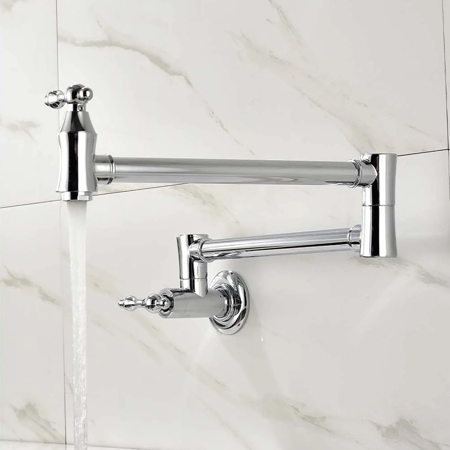 Giving Tree Wall Mounted 24'' Pot Filler Faucet for Kitchen - Image 20