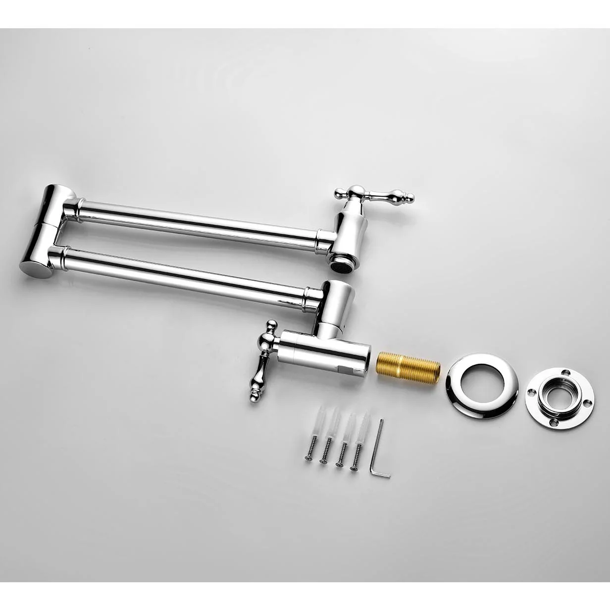 Giving Tree Wall Mounted 24'' Pot Filler Faucet for Kitchen - Image 27