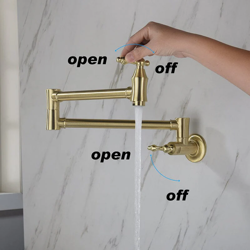 Giving Tree Wall Mounted 24'' Pot Filler Faucet for Kitchen - Image 3