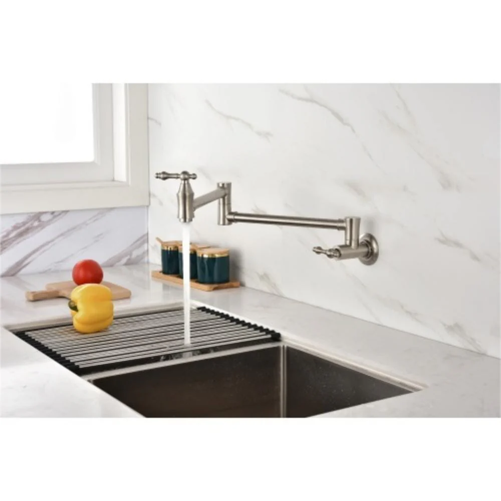 Giving Tree Wall Mounted 24'' Pot Filler Faucet for Kitchen - Image 30