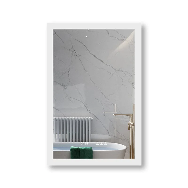 24 x 36 Inch LED Bathroom Mirror Anti Fog Dimmable Touch Button Memory Function - Image 7