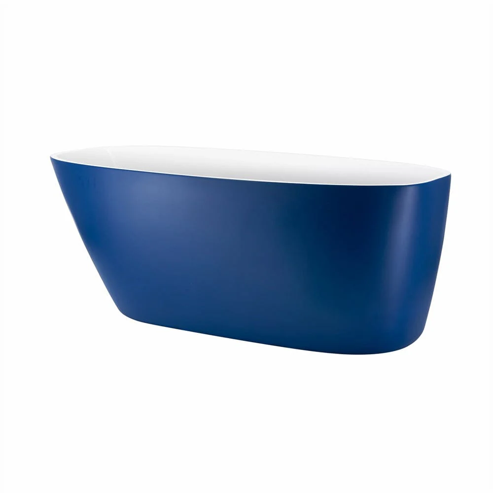 Mokleba 63" Acrylic End Drain Freestanding Tub with Pop-up Drain - Image 24