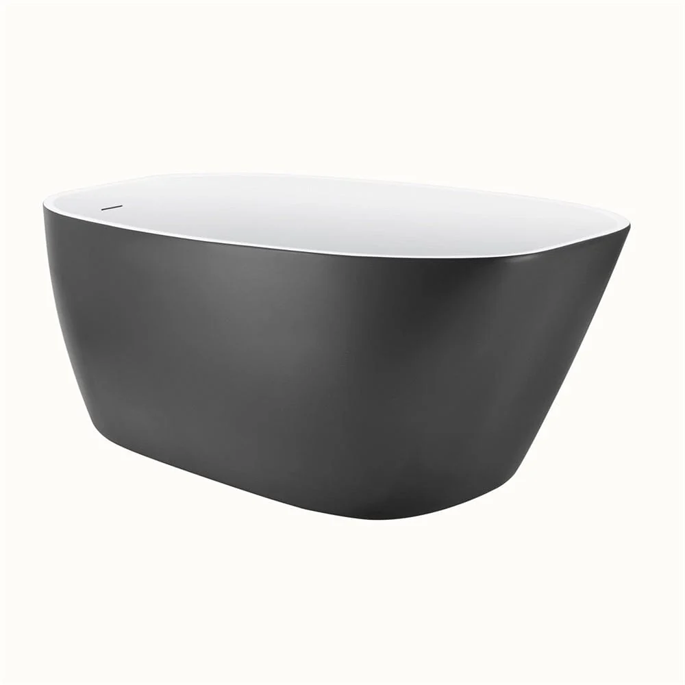 Mokleba 63" Acrylic End Drain Freestanding Tub with Pop-up Drain - Image 35