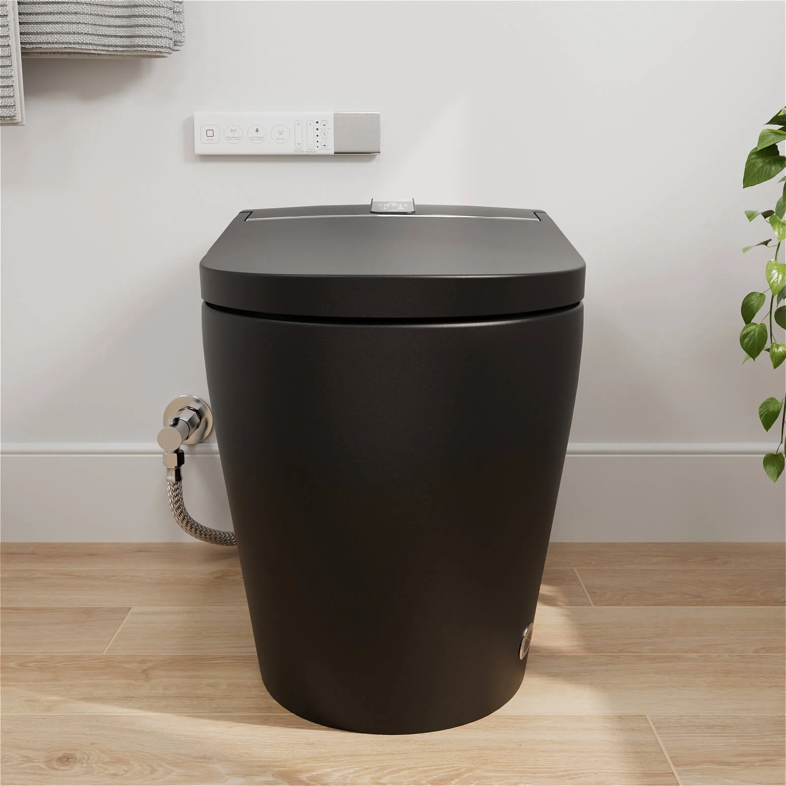 Tankless Elongated Smart Bidet Toilet with Heated Seat, Drying, Night Light - Image 15