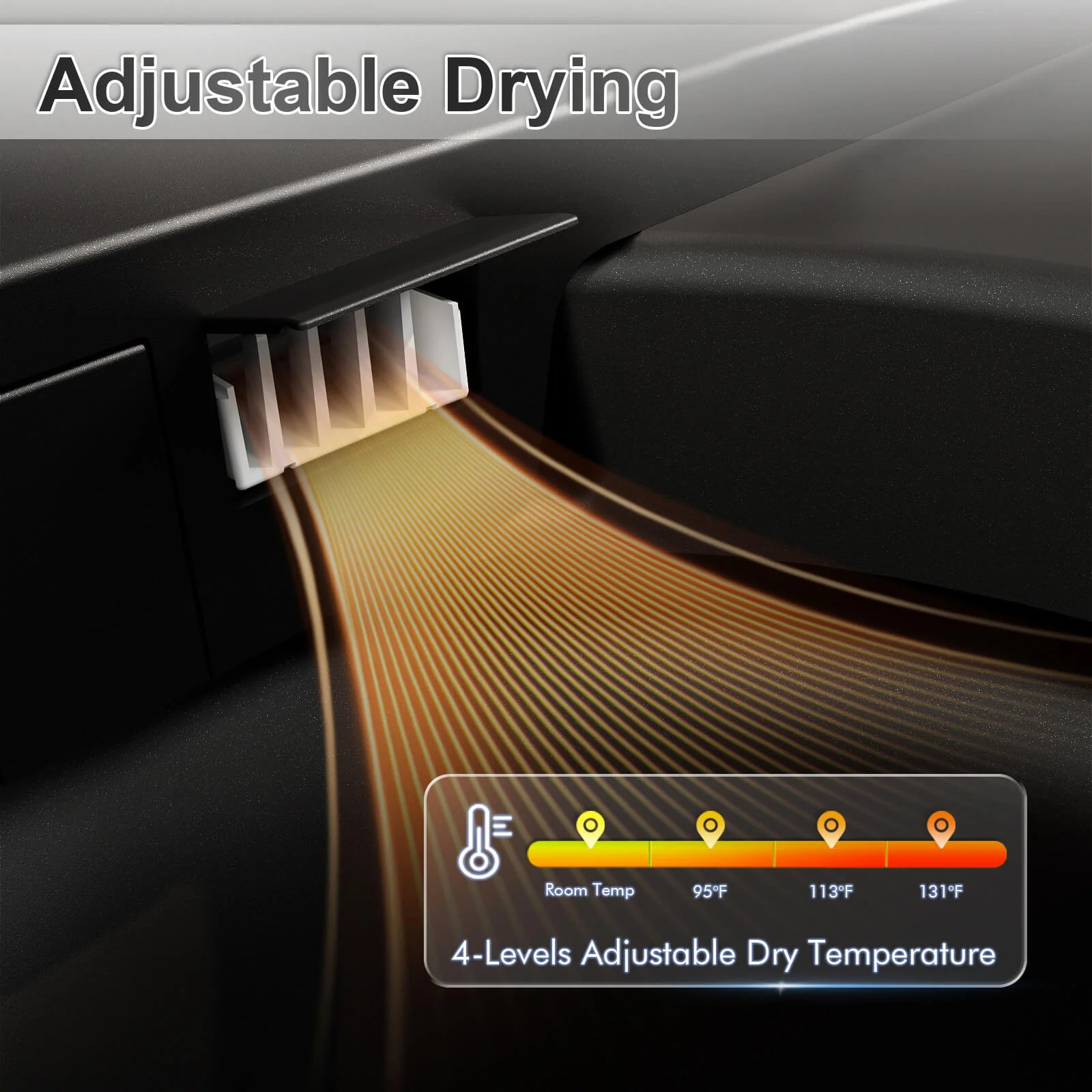 Tankless Elongated Smart Bidet Toilet with Heated Seat, Drying, Night Light - Image 21