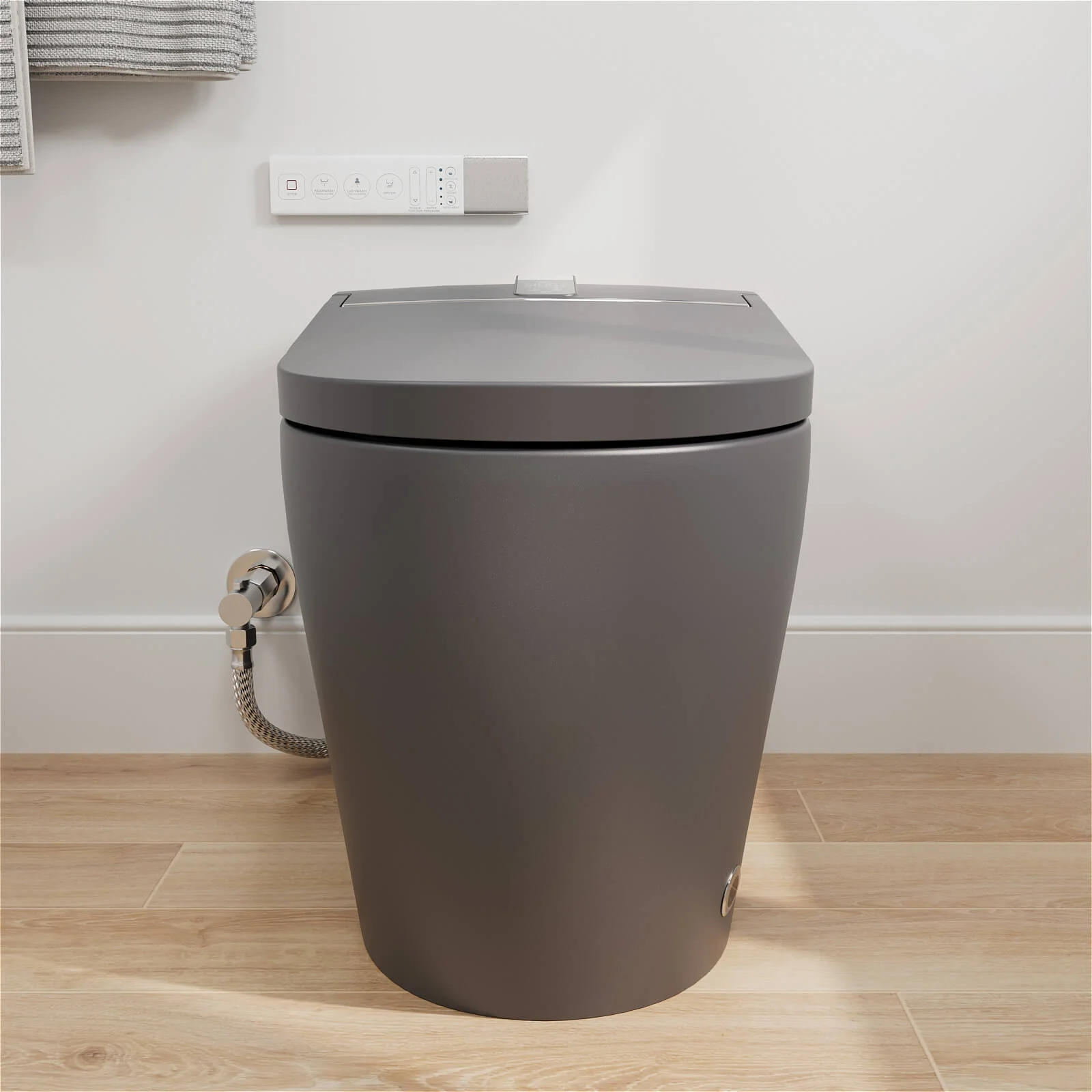 Tankless Elongated Smart Bidet Toilet with Heated Seat, Drying, Night Light - Image 28