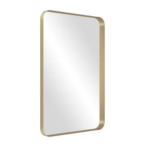 Giving Tree Metal Rectangles Wall Mirror - Image 3