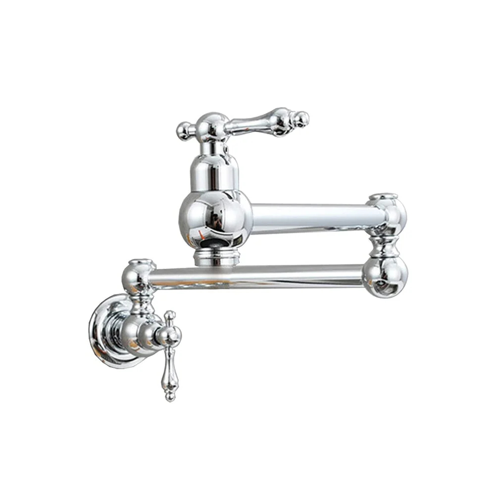 Giving Tree Wall Mounted 23'' Pot Filler Faucet Two-handle - Image 16