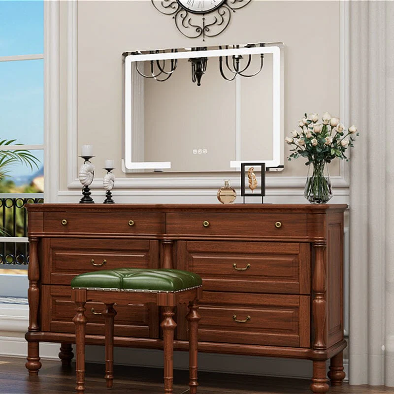 LED Light Bathroom Mirror Rounded Rectangle Frameless Anti Fog - Image 3