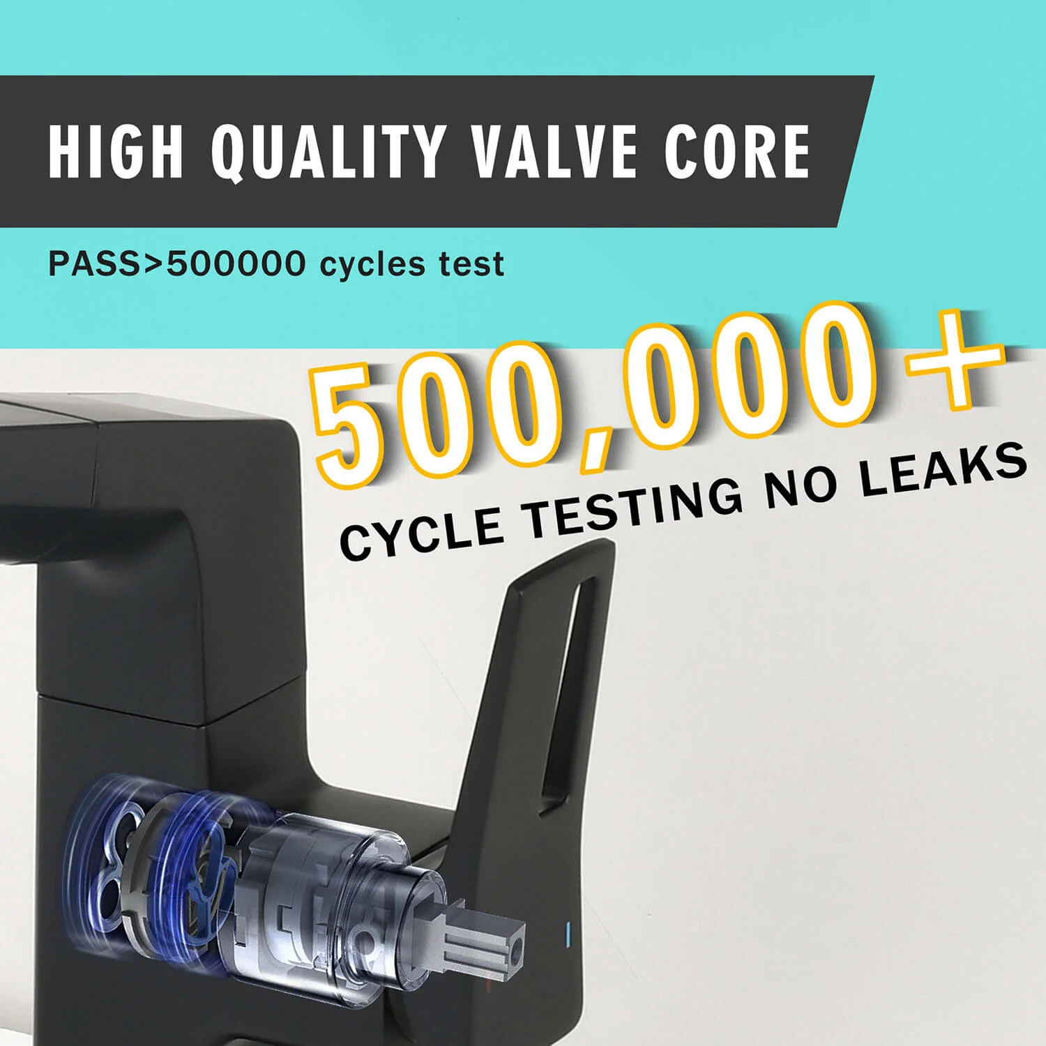 Matte Black Single Hole Pull-Down Bathroom Faucet with LED Temperature Display - Image 5