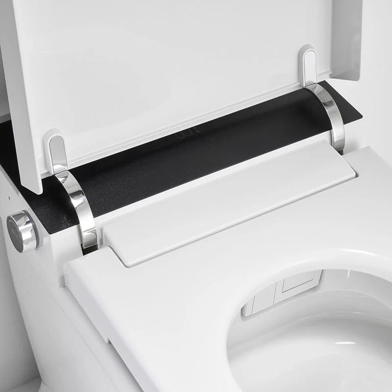 Modern Floor Mounted Square Smart Toilet with Remote Control and Automatic Cover - Image 15