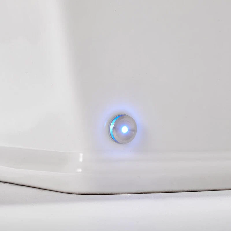 Modern Floor Mounted Square Smart Toilet with Remote Control and Automatic Cover - Image 18