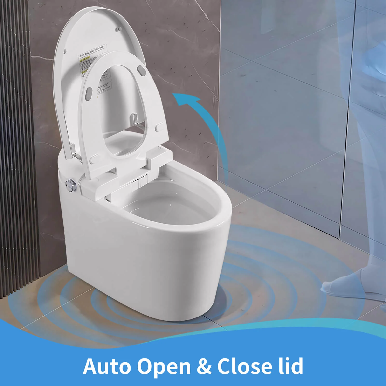 Modern Full-Function Smart Toilet with Advanced Bidet System - Image 8