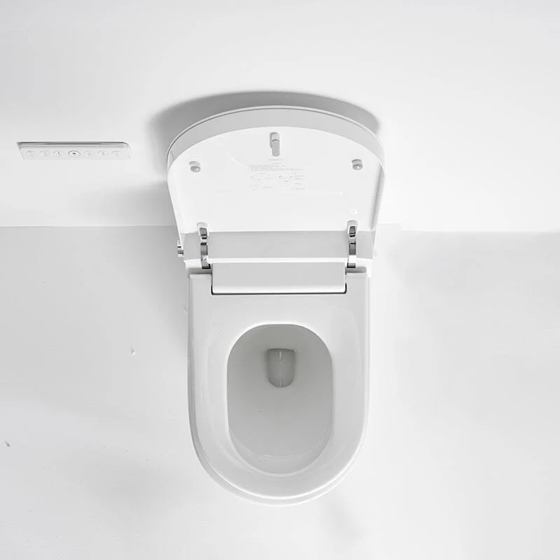 Modern Smart Bidet Toilet with LED Light, Heated Seat, Automatic Flush Tankless - Image 10