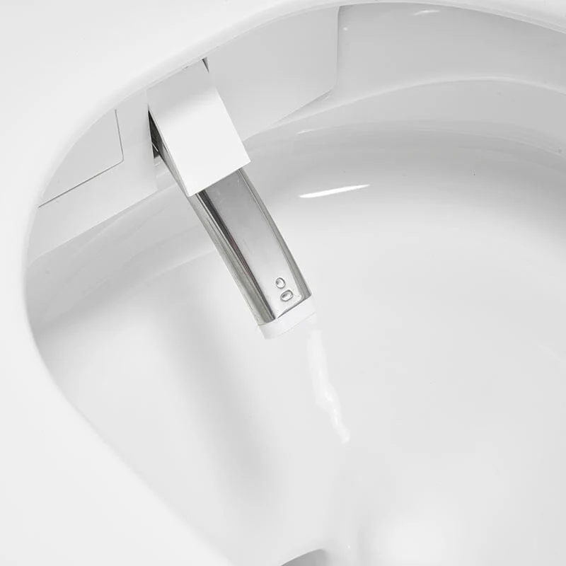 Modern Smart Bidet Toilet with LED Light, Heated Seat, Automatic Flush Tankless - Image 13