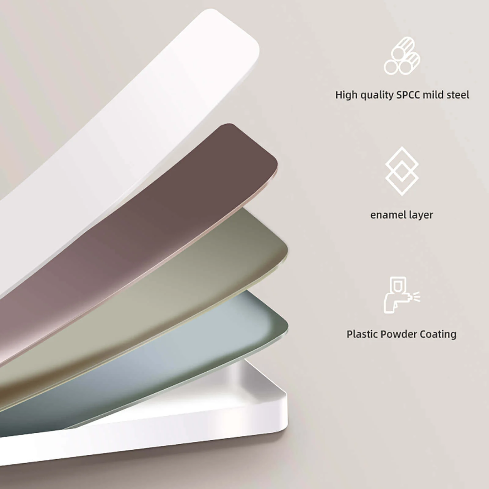 Modern White Wall Mounted Bathroom Towel Warmer - Image 13