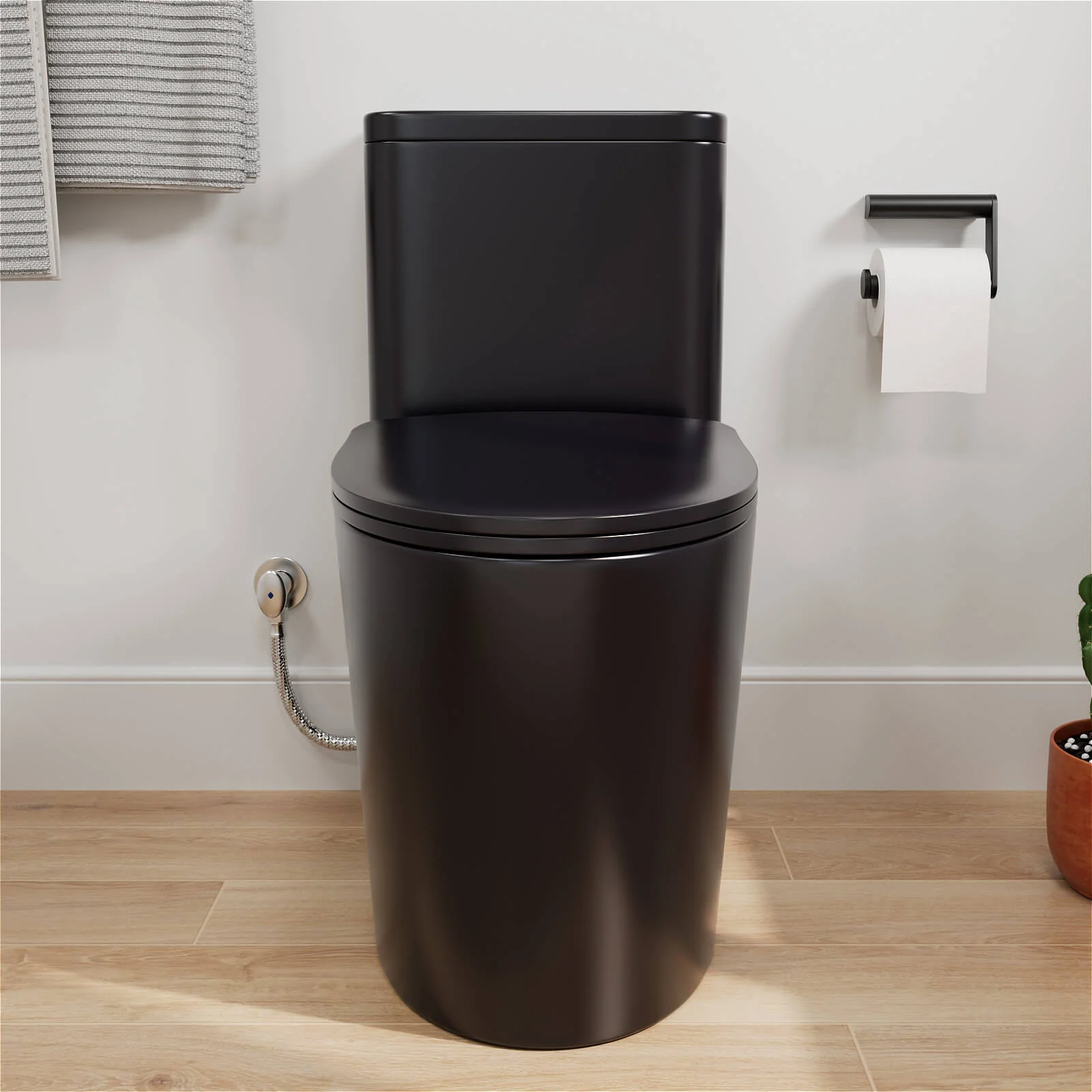 ADA Height One-Piece Toilet 1.1GPF/1.6 GPF Siphon Jet Dual Flushing with Toilet Seat - Image 18