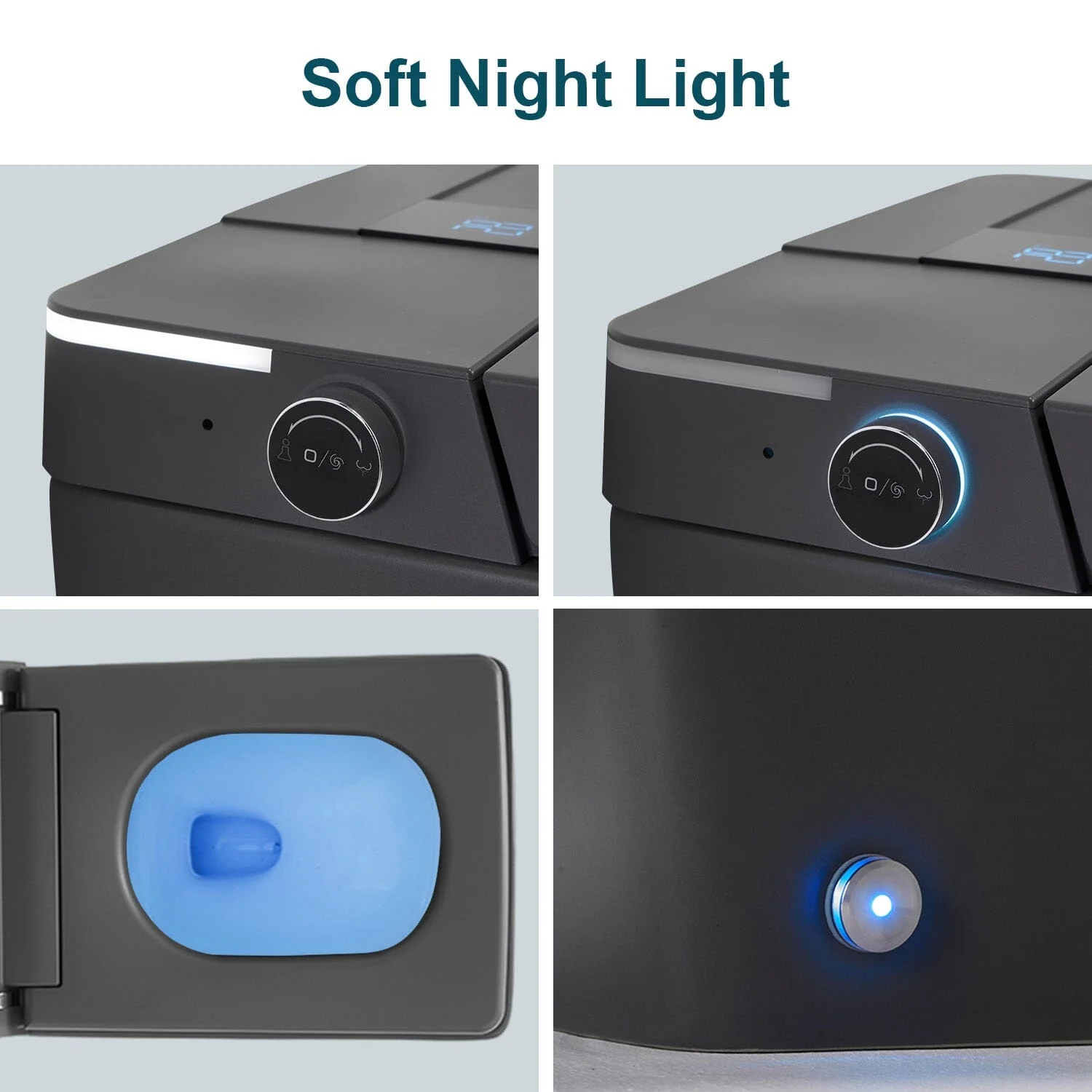 Giving Tree One-Piece Floor Mounted Square Smart Toilet with Remote Control and Automatic Cover - Image 38